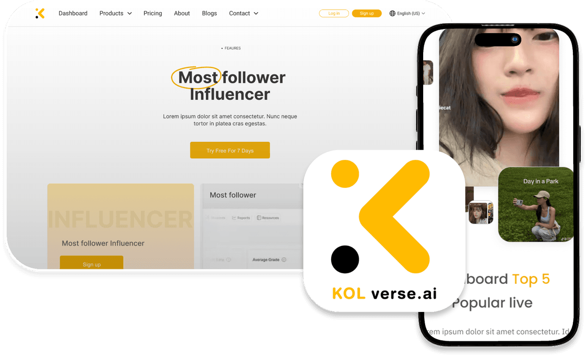 KOLverse dashboard