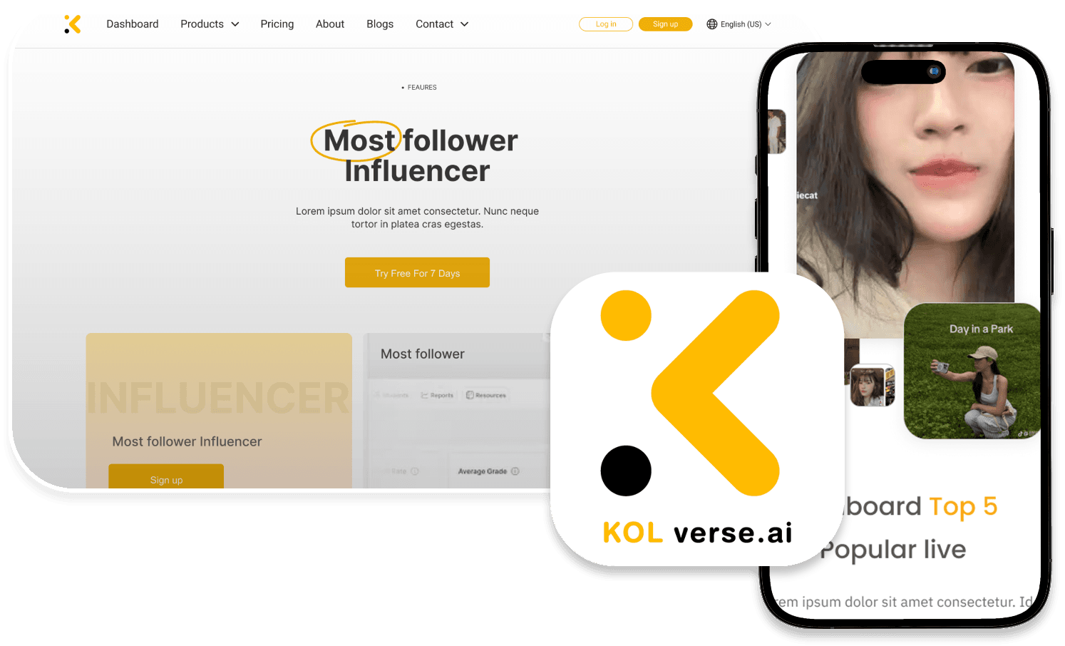 KOLverse influencer dashboard