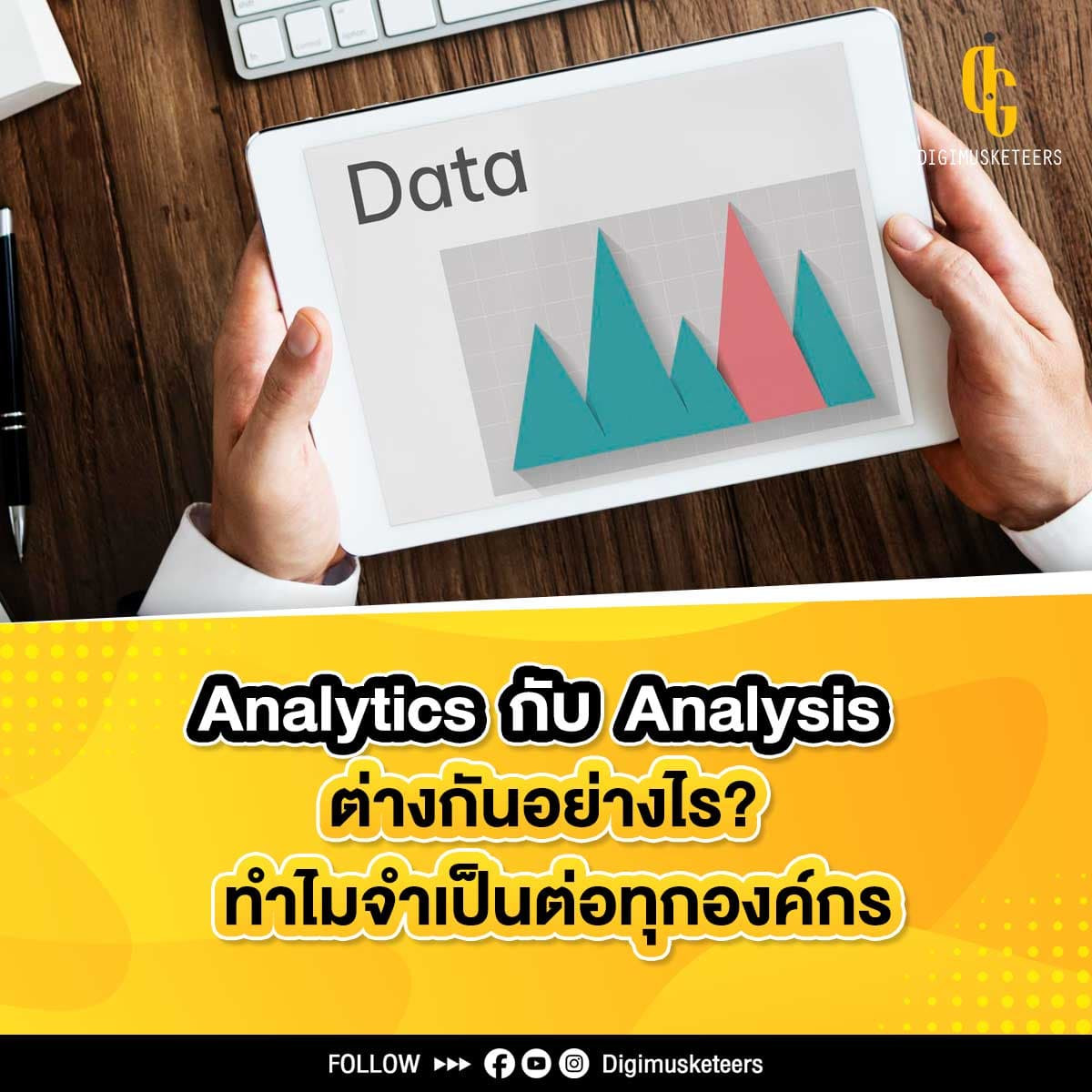 Analytics กับ Analysis ต่างกันอย่างไร ทำไมจำเป็นต่อทุกองค์กร