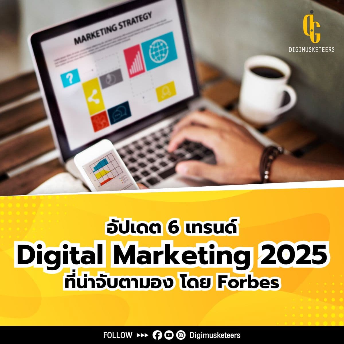อัปเดต 6 เทรนด์ Digital Marketing ปี 2025 ที่น่าจับตามอง โดย Forbes