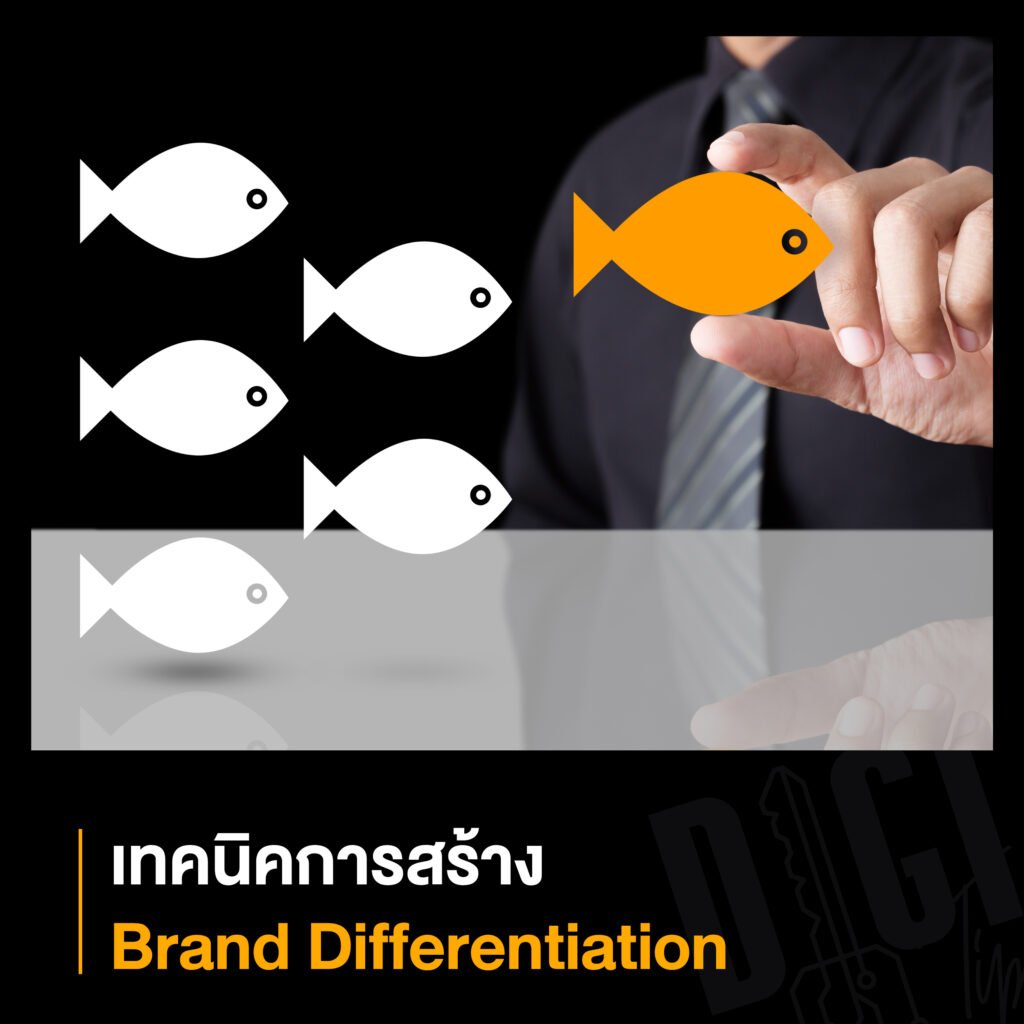 สร้าง Brand Differentiation